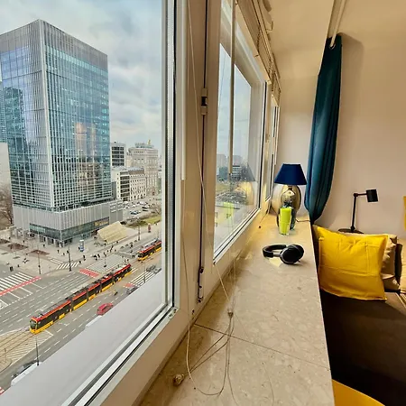 Lägenhet Blue 1 Lux Metro Fast Wifi 8gbs 75'tv Netflix Showmax Warszawa