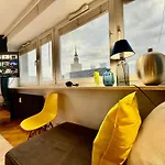 Apartmán Blue 1 Lux Metro Fast Wifi 8gbs 75'tv Netflix Showmax Varšava